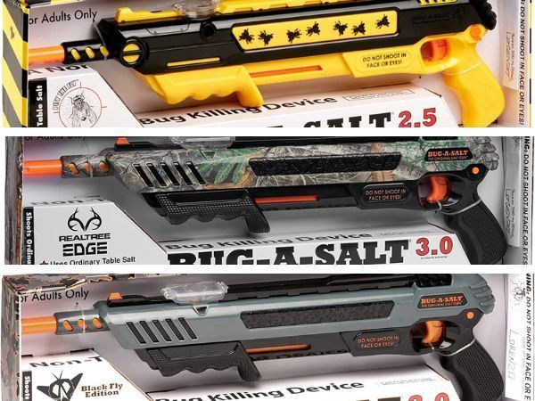 Blast Away Pests With The Top 5 Bug Salt Guns!