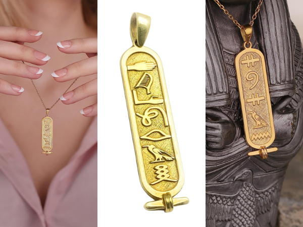 Unlock Egyptian Secrets With The 5 Best Cartouche Necklaces!