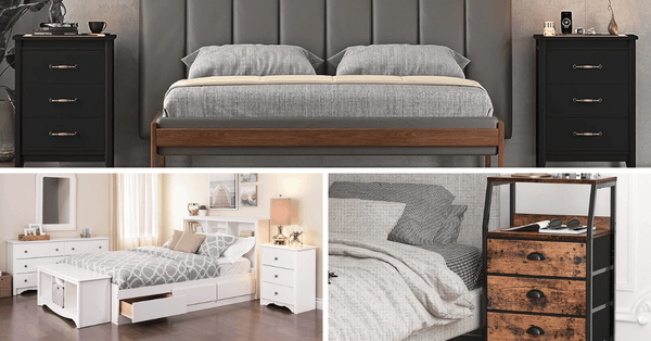 Upgrade Your Bedroom Game With These Must-Have 3 Drawer Bedside Tables!
