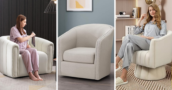 Experience A Twist Of Elegance With The Best Swivel Barrel Chairs!