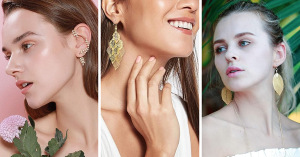 Embrace Your Green Thumb With These 5 Leaf Inspired Earrings