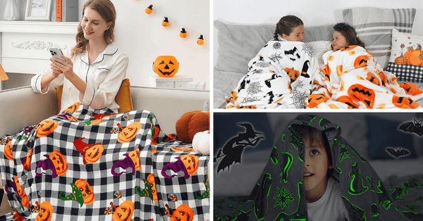 Cozy Up With These Top-Rated Halloween-Themed Throws!