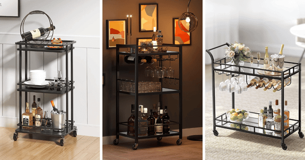 Mix, Mingle, & Marvel: Discover The Top 5 Black Bar Carts!