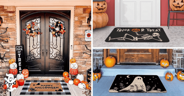 Treat Yourself To These Must-Have Halloween Doormats!
