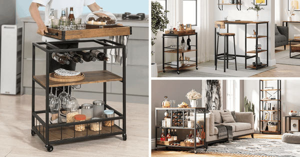 Uncover The 5 Most Stunning Wood Bar Carts On The Market!