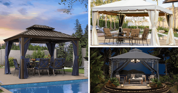 Transform Your Yard With These Top 5 Stunning 10x12 Gazebos!