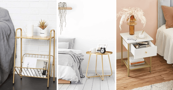 The 5 Best Gold Bedside Tables!