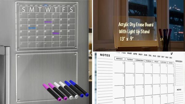 Acrylic Dry Erase Board 2026: 5 Best Picks for Fridge, Wall and Desk