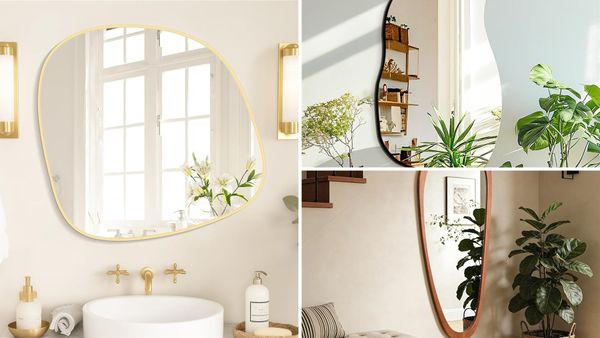 Best Asymmetrical Mirror 2026: 5 Wavy Wall Mirrors From $50 to Full-Length