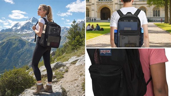 Black Mesh Backpack 2026: 5 See-Through Picks for School and Gym
