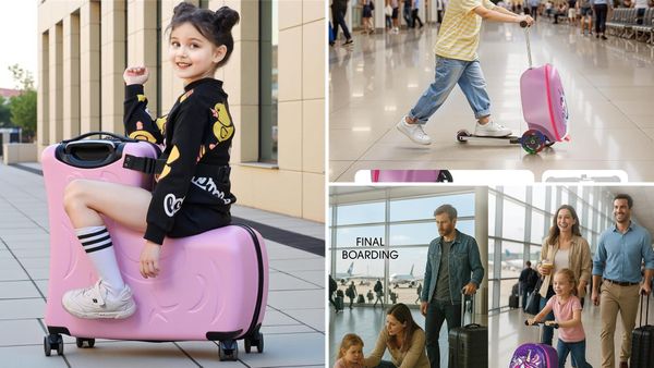 Rideable Luggage 2026: 5 Ride-On Suitcases for Kids and Adults