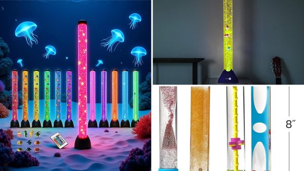 Sensory Bubble Tube 2026: 5 Picks, From Desk Tubes to 4-Foot Fish Lamps