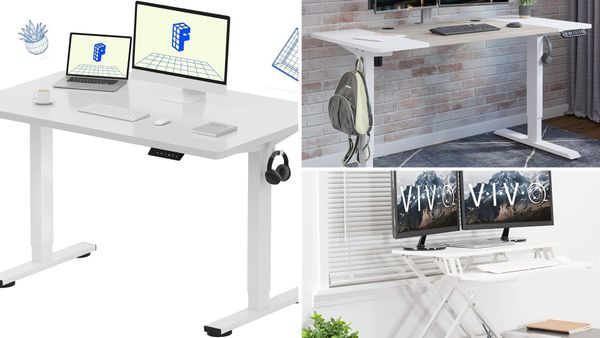 White Standing Desk 2026: 5 Best Picks From $109 to $190