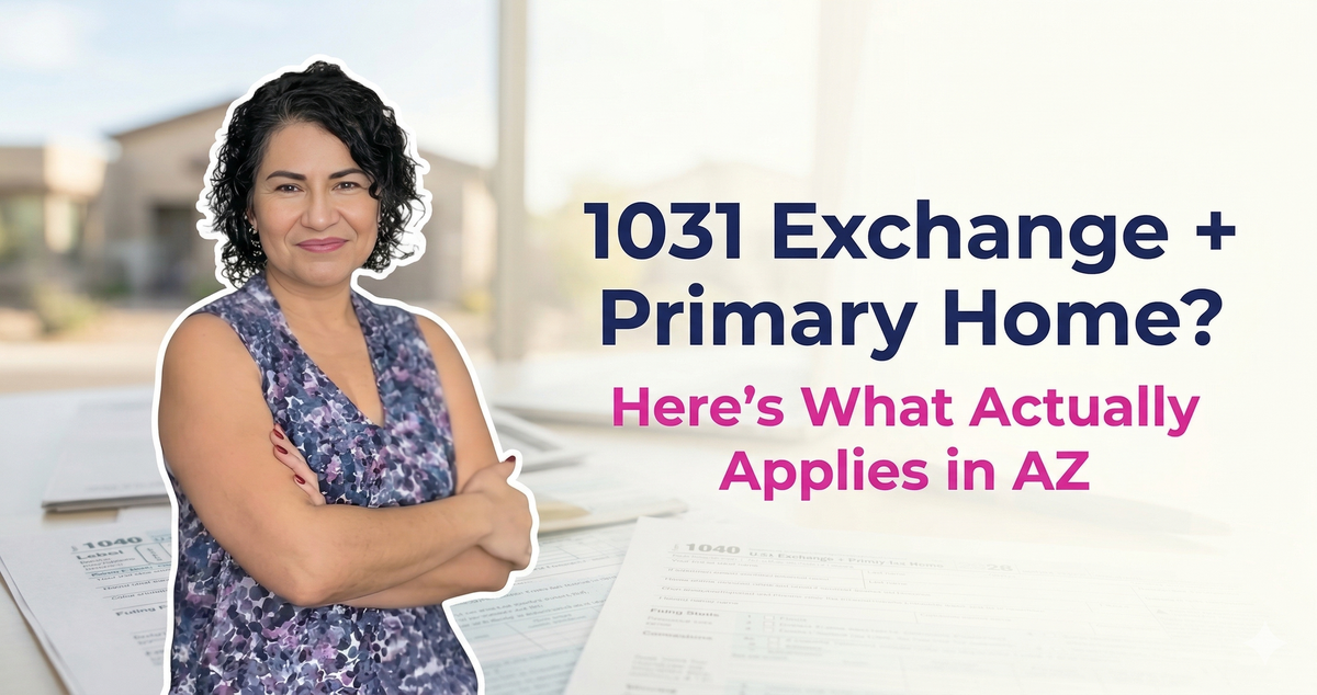 Can I Use a 1031 Exchange to Move From My Primary Home to a New Build in AZ?