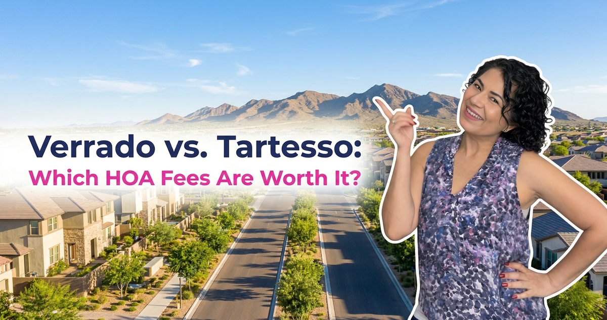 How Do HOA Fees in Verrado Compare to Tartesso for a $450K Budget?