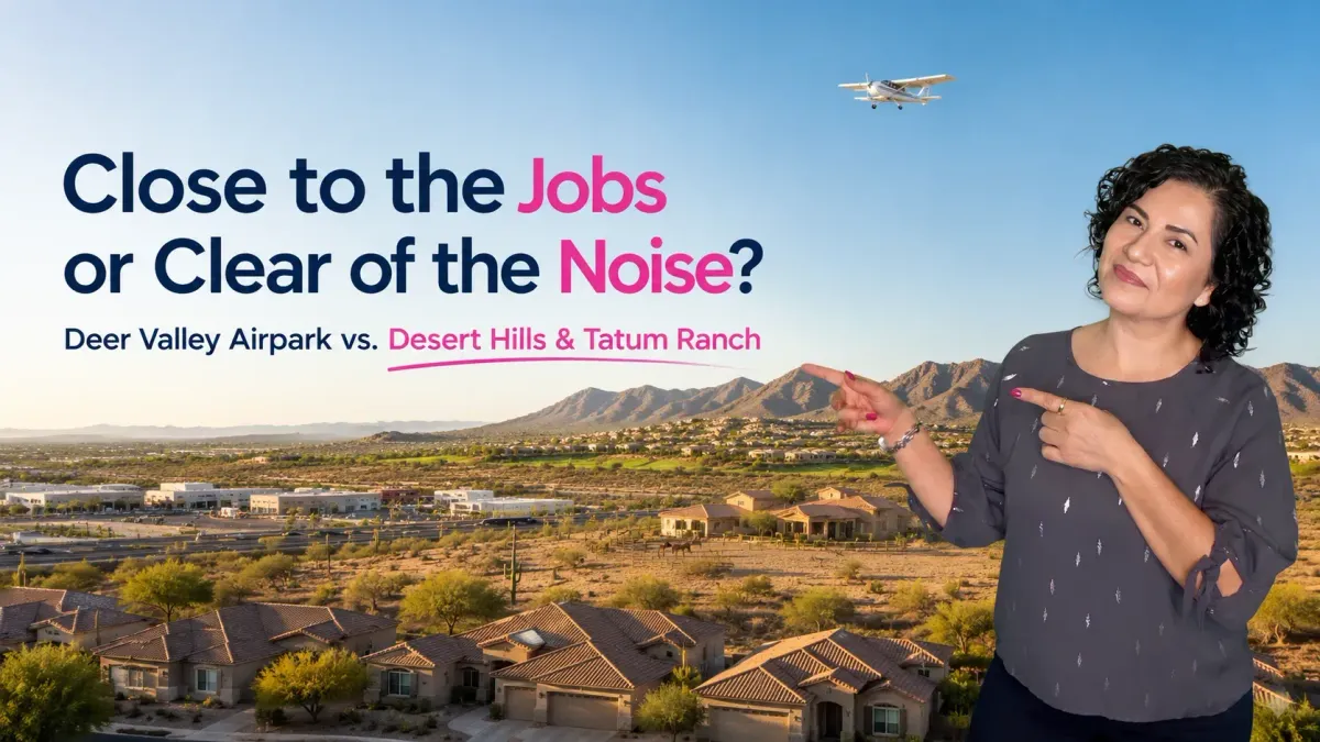Deer Valley Airpark Area vs. Desert Hills and Tatum Ranch Buyers Guide