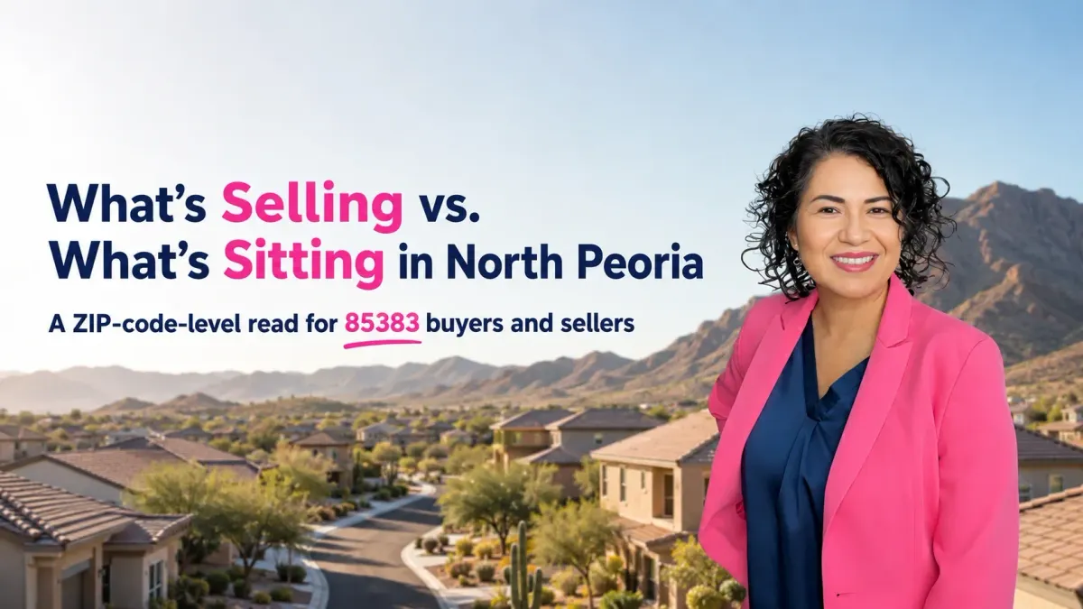 What's Selling vs. What's Sitting in North Peoria (85383) Right Now