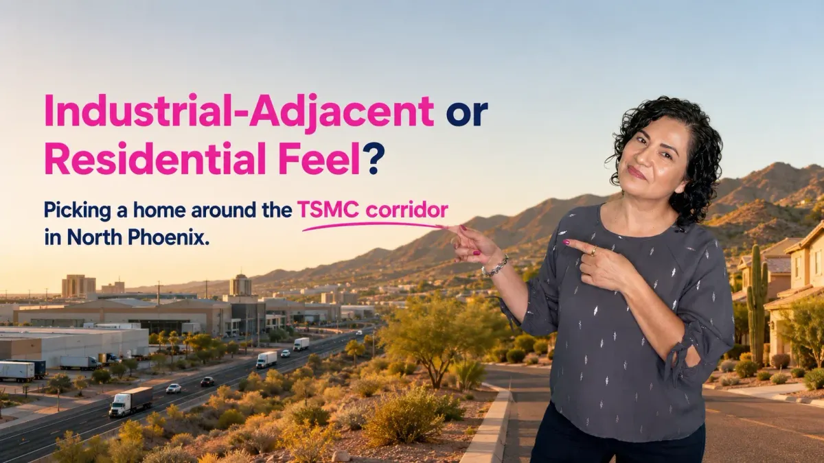 TSMC Phase 3 and Deer Valley vs. Tramonto or Desert Hills: Will North Phoenix Feel Too Industrial?