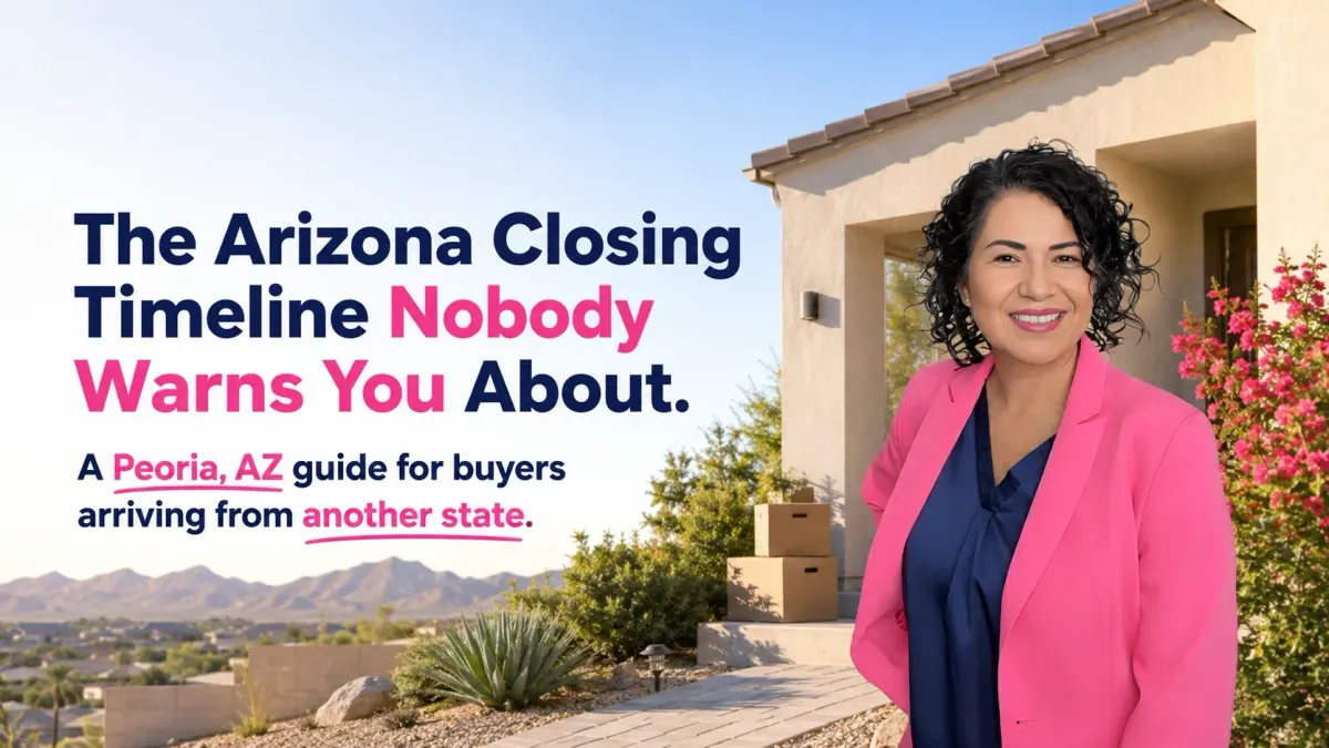 Moving to Peoria? How Arizona Escrow and Closing Actually Work