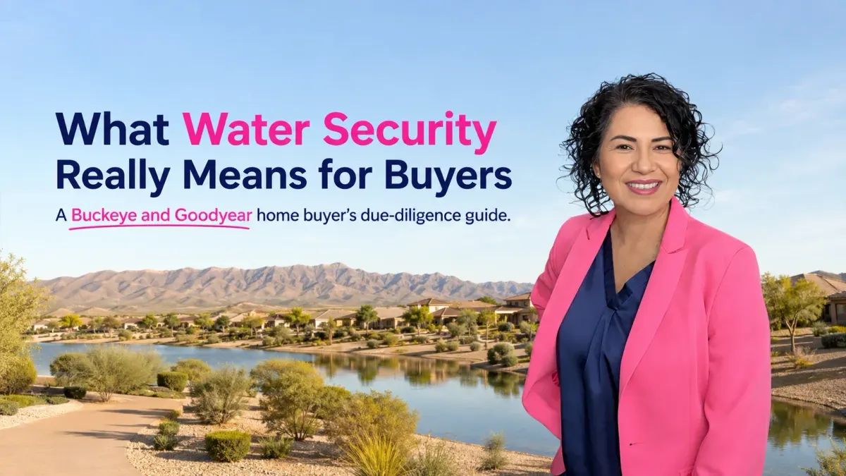 Water Security in Buckeye & Goodyear: What Home Buyers Should Know