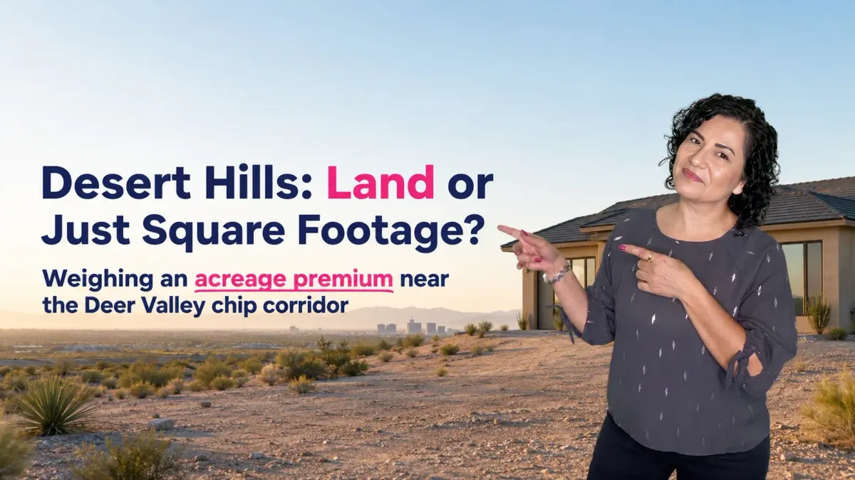 Is Desert Hills Worth the Acreage Premium Near TSMC?