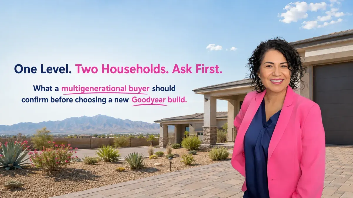 La Privada in Goodyear: Single-Story New Build or Resale?