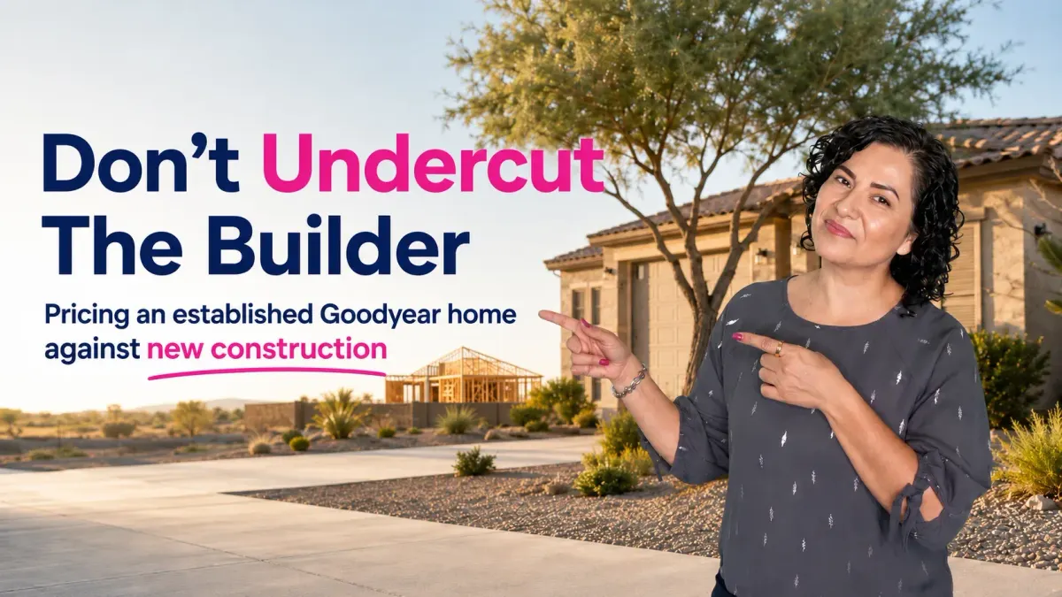 Does Abel Ranch New Construction Hurt My Goodyear Listing?