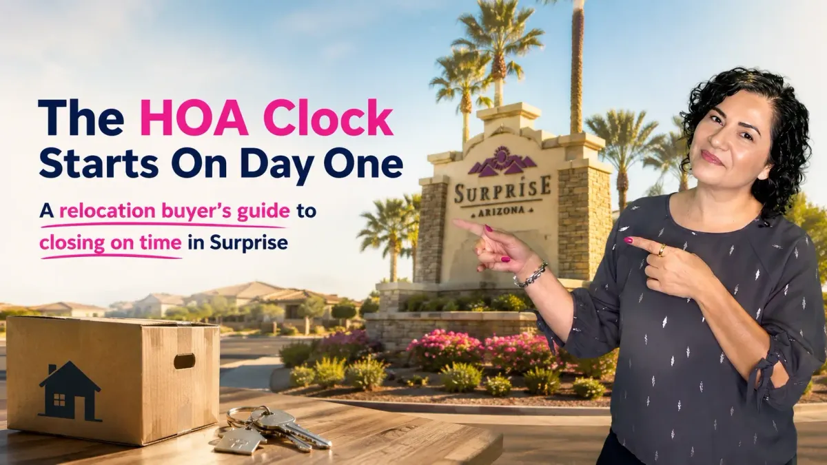 Will the HOA Delay My 30–45 Day Closing in Surprise, AZ?