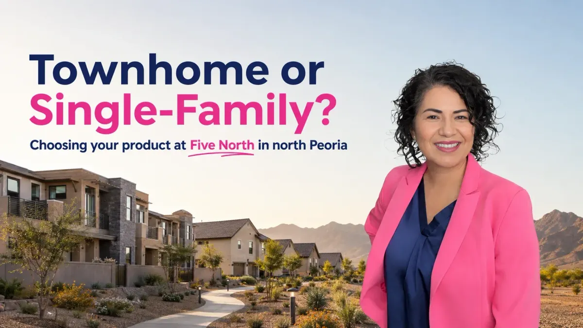 Townhome or Single-Family at Five North at Vistancia?