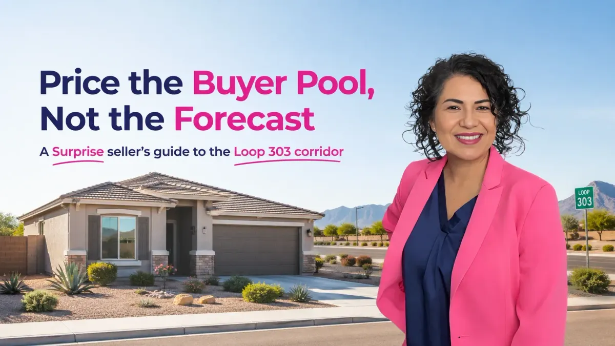 Pricing a Surprise Home in the Loop 303 Influence Area