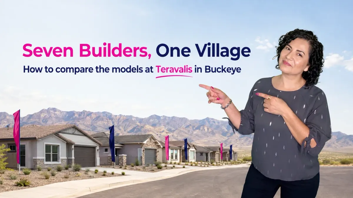 Which Builders Have Models Open at Teravalis in Buckeye?