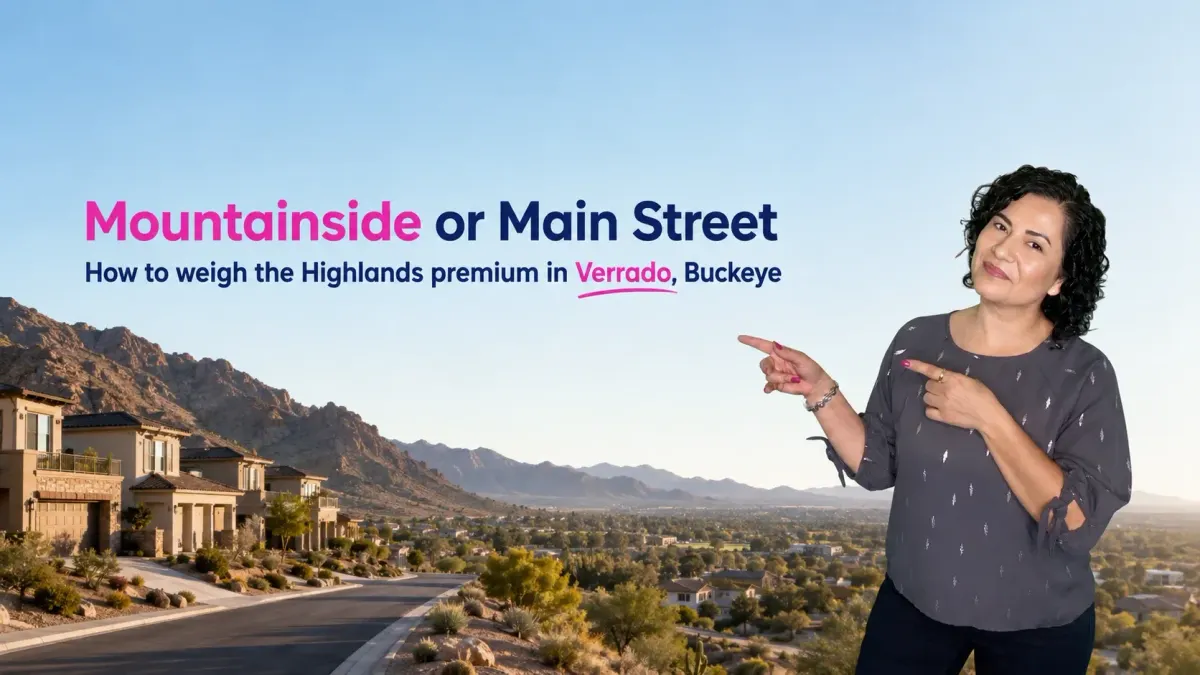 Are Verrado Highlands Lots Worth the Premium in Buckeye?