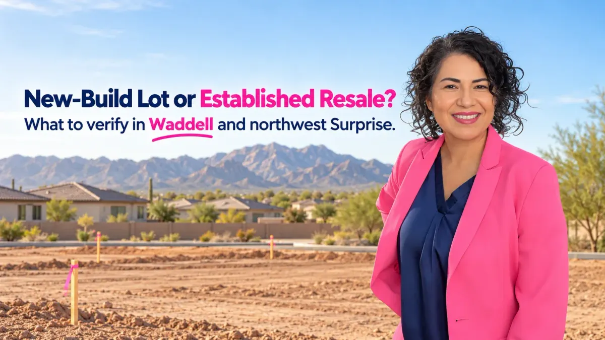 Waddell or Northwest Surprise: New-Build Lot vs. Resale Checklist