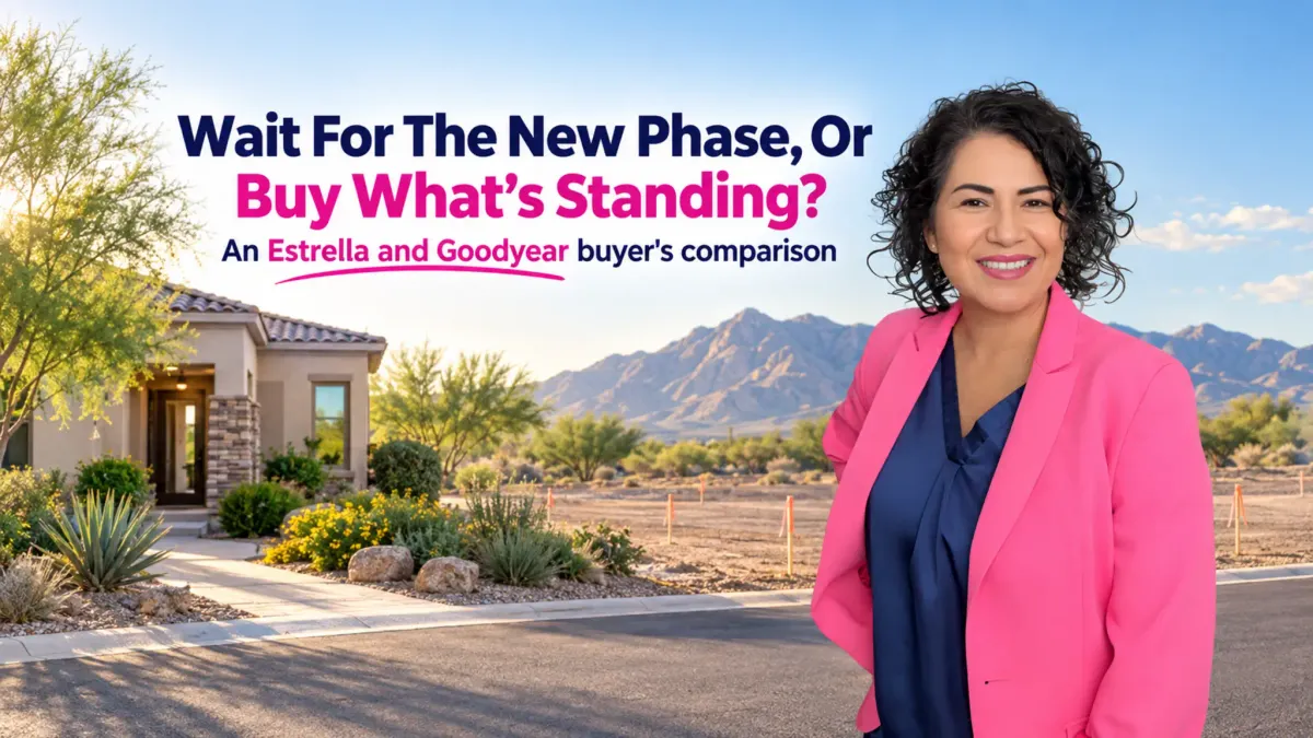 Wait for D.R. Horton at Lucero or Buy a Goodyear Resale?
