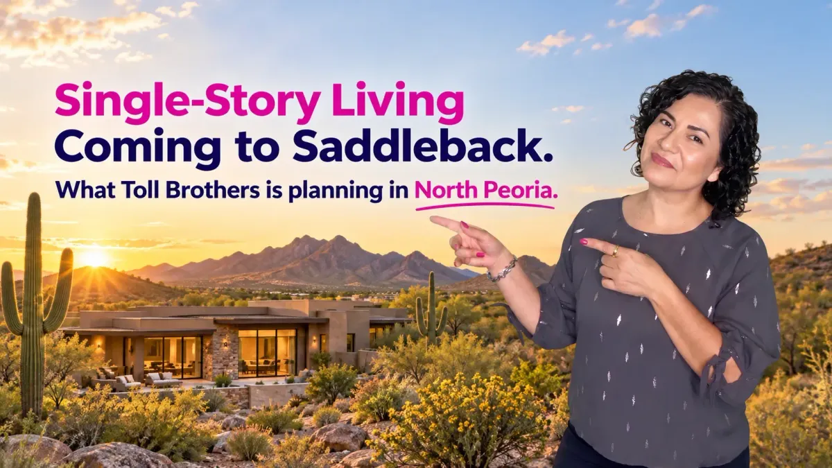 Toll Brothers at Saddleback in Peoria: What's Coming and When