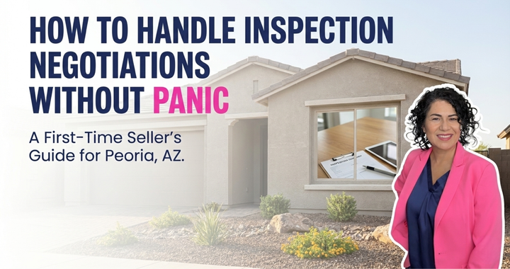 As a first-time seller in Peoria, what happens if the buyer’s inspection report comes back with a long list of repairs and I can’t afford everything they’re asking for—how do we renegotiate without losing the deal?