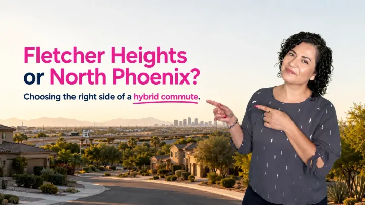 Fletcher Heights vs. Stetson Valley or Sonoran Foothills for a Mayo Clinic + P83 Hybrid Commute in Peoria, AZ