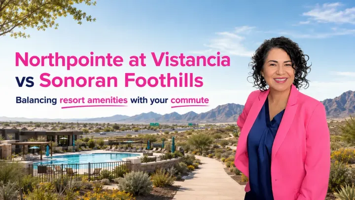 Northpointe at Vistancia vs Sonoran Foothills: Amenities and Commute