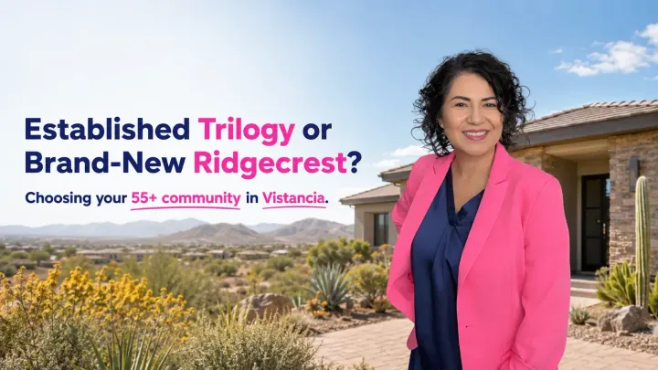 55+ in Vistancia: Established Trilogy or New Ridgecrest?