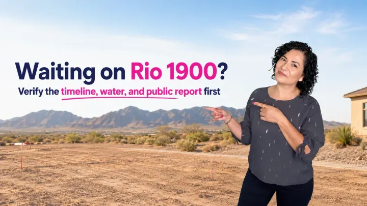 Waiting for Rio 1900 in Goodyear? Verify These First