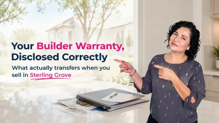 Do I Disclose Builder Warranties Selling in Sterling Grove?