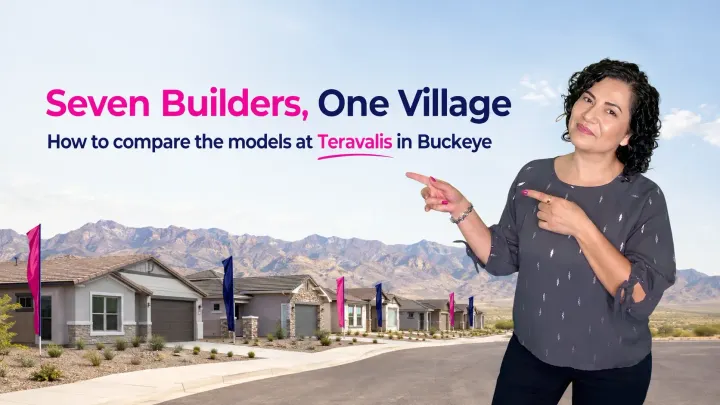 Which Builders Have Models Open at Teravalis in Buckeye?