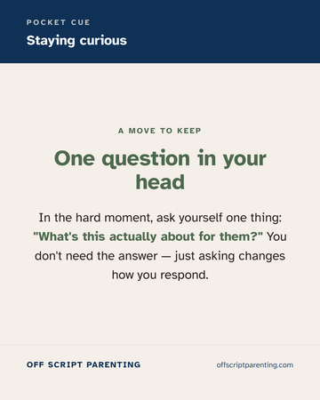 One question in your head