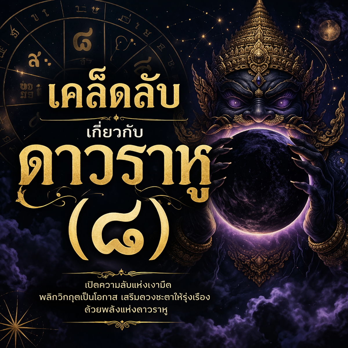 เคล็ดลับเกี่ยวกับดาวราหู(๘)