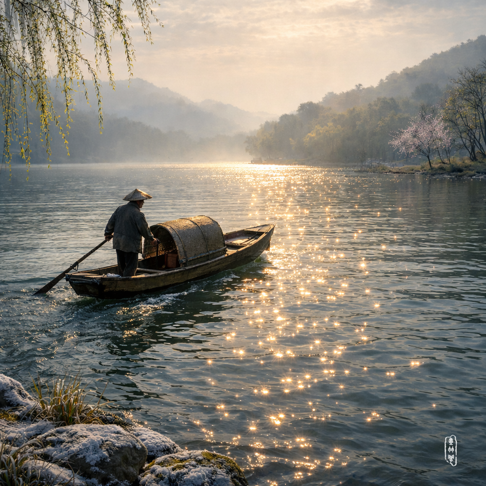 裁得湖光皴黛影 惹却春意入茶烟 | 清音（六）