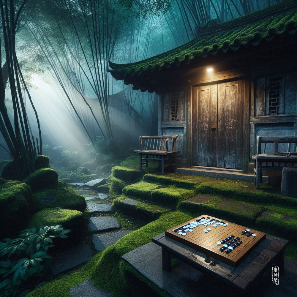 山月窥窗残局冷 松风入砚古香温 | 清音（二）