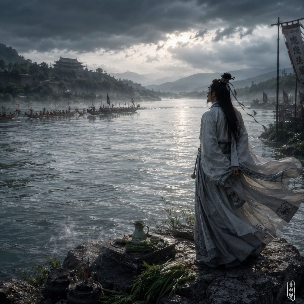 评词寄友端阳日 抚砚怀贤楚水滨 | 别章（五）