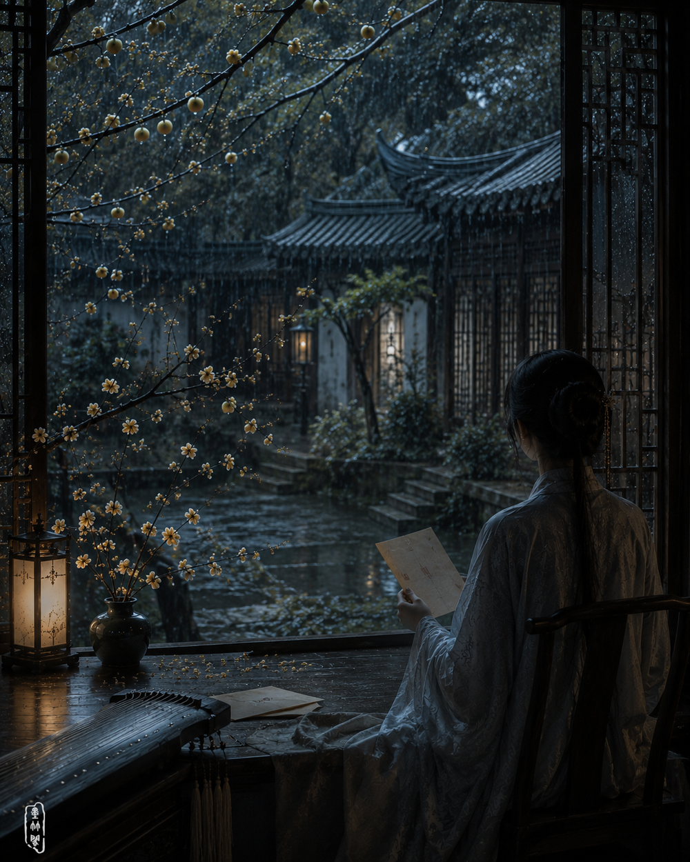 寄春梅雨藏双解 候友清风共一琴 | 别章（四）