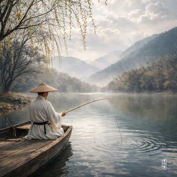 一竿风月钓春处 半篙烟水入诗无 | 清音（七）