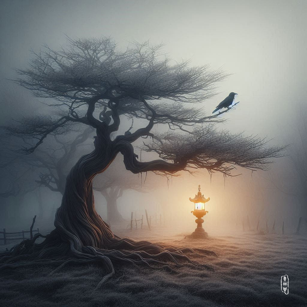 枯柏栖鸦禅影寂 佛灯照念史痕深 | 清音（四）